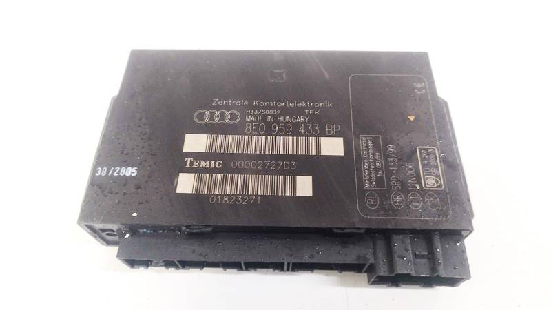 8E0959433BP Audi A4 2006 Komforto blokas