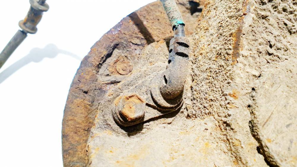 956802E300 Hyundai Tucson 2006 ABS Sensor (ABS WHEEL SPEED SENSOR) - REAR LEFT