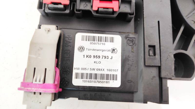 1K0959793J Skoda Octavia 2007 Window Motor - FRONT LEFT - Thumbnail 3