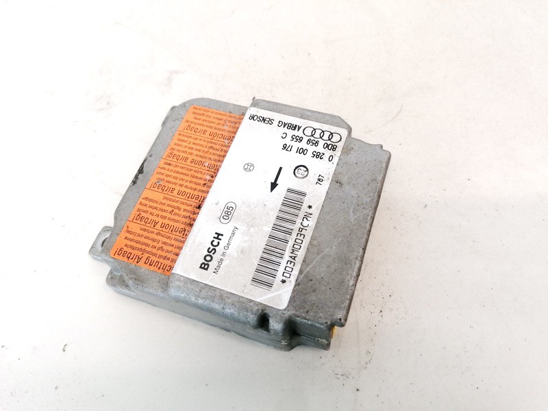 8D0959655C Audi A4 1997 SRS AIRBAG KOMPIUTERIS - ORO PAGALVIU VALDYMO BLOKAS