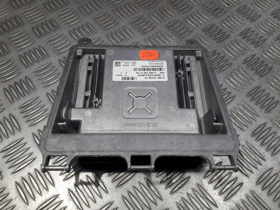 A2661538479 Mercedes-Benz A-CLASS 2004 Dzinēja vadības bloks