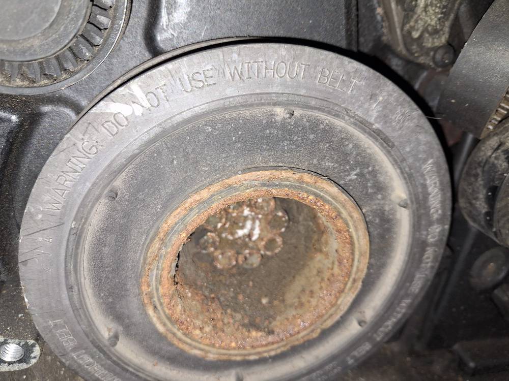 059105251 Audi A6 2005 Crankshaft Belt Pulley - Thumbnail 2