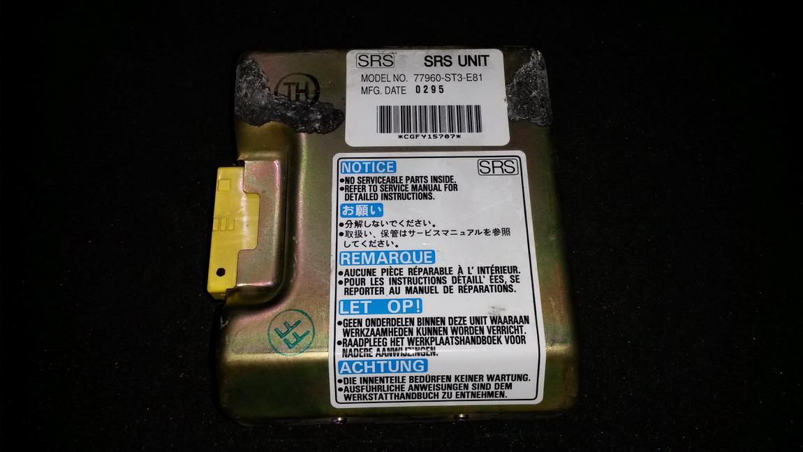 77960st3e81 g242200 Airbag crash sensors module Honda Civic 1996 1.6L