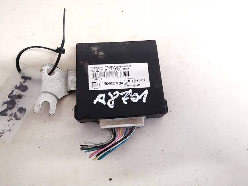 897800F020 Toyota Corolla Verso 2007 Immobiliser ECU