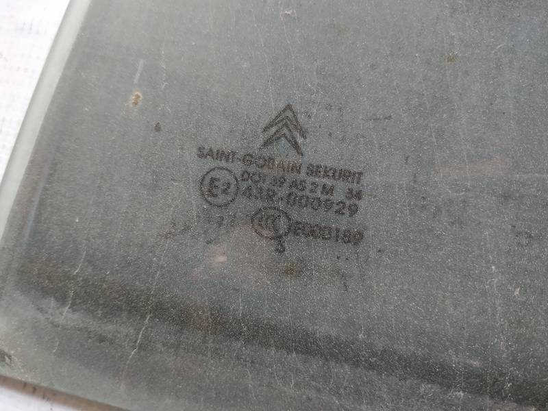 AS2 Citroen C4 2007 Szyba drzwi - TYLNE LEWE - Thumbnail 2