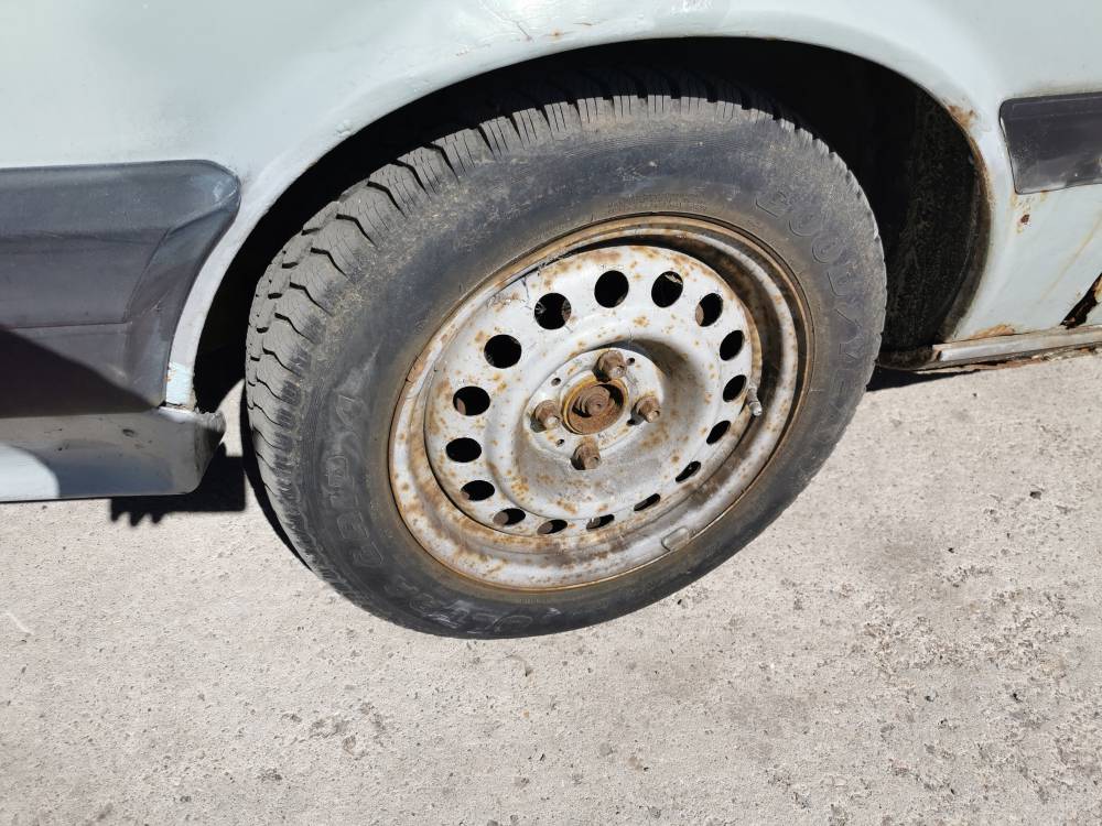 4X100 Audi 80 1985 Komplet stalowych felg R14 - Thumbnail 4