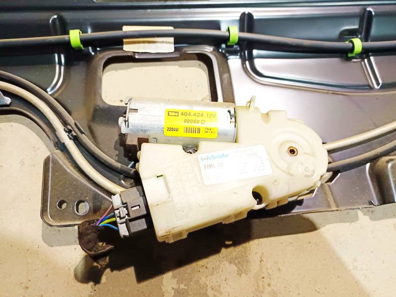 404424 Peugeot 307 2004 Sunroof Motor