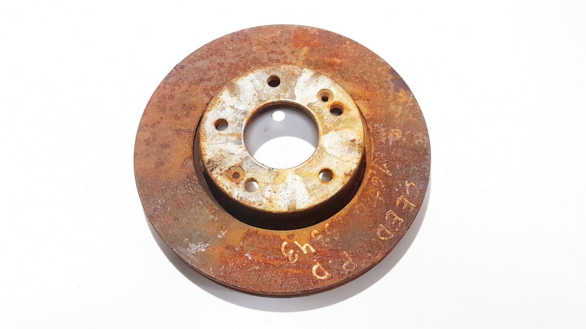 VENTILIUOJAMAS Kia Ceed 2012 Przednia tarcza hamulcowa - PRZEDNIE