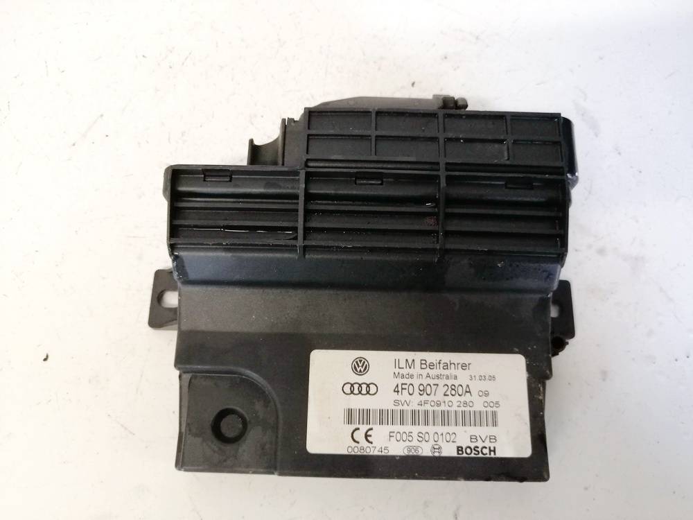 4F0907280A Audi A6 2005 Parking Brake Computer - Module
