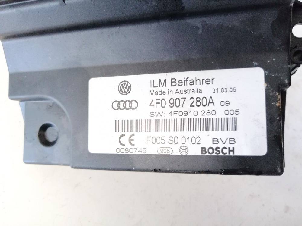 4F0907280A Audi A6 2005 Parking Brake Computer - Module - Thumbnail 3