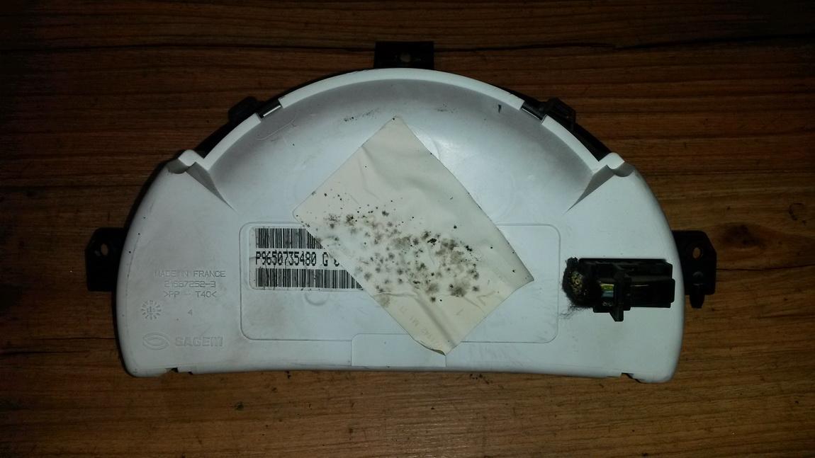 216672523 Citroen C3 2003 Speedometers - Cockpit - Speedo Clocks Instrument - Thumbnail 2