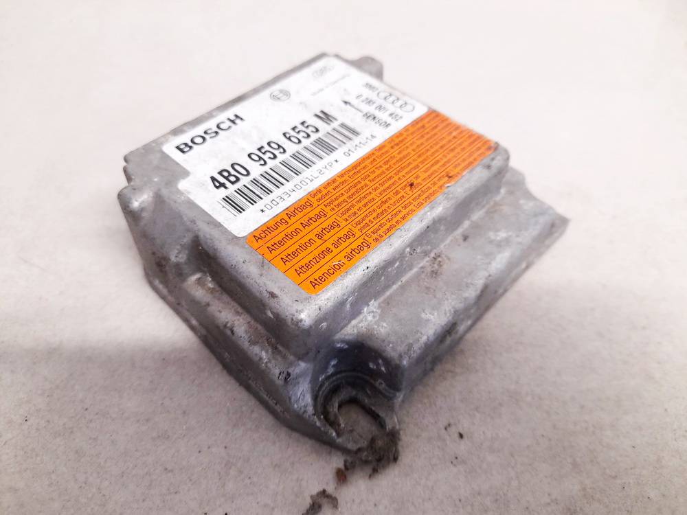 4B0959655M Audi A6 1999 Airbag crash sensors module - Thumbnail 2