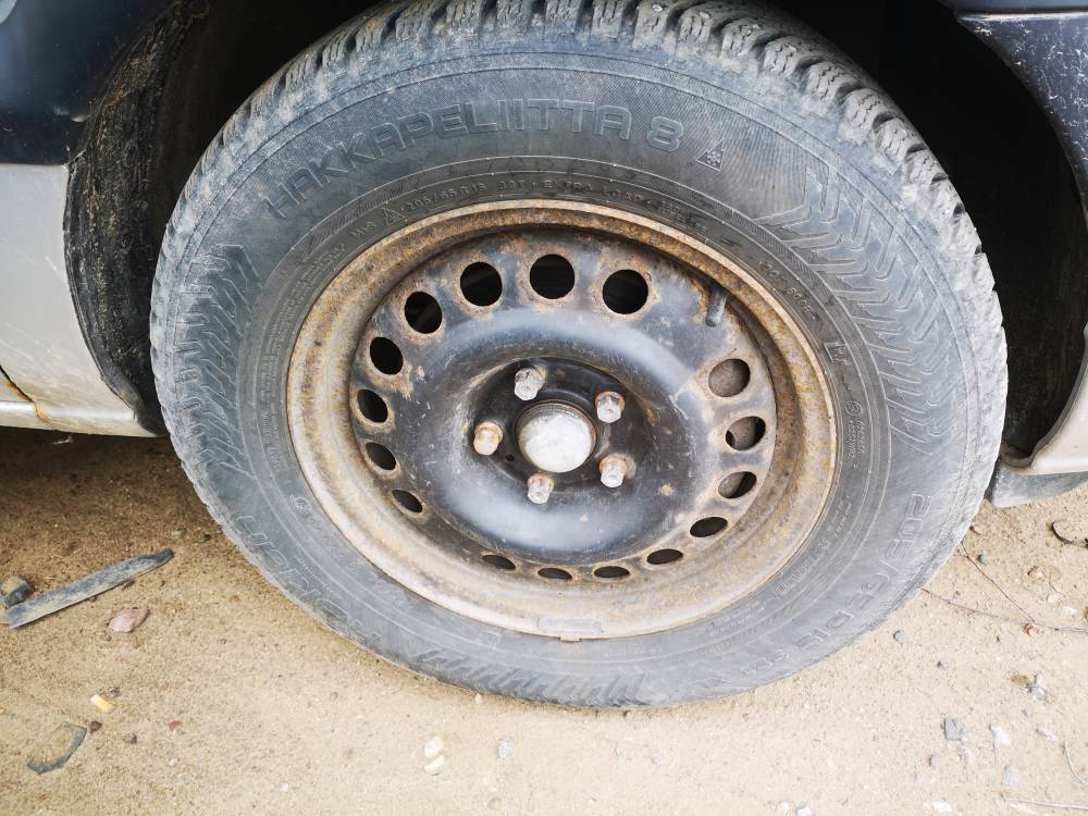 5X110 Opel Zafira 2003 Skardiniu ratu komplektas R15 - Thumbnail 2