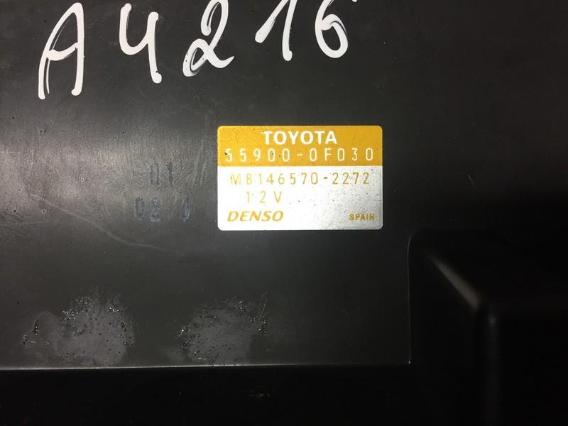 559000F030 Toyota Corolla Verso 2007 Climate Control Panel (heater control switches) - Thumbnail 2