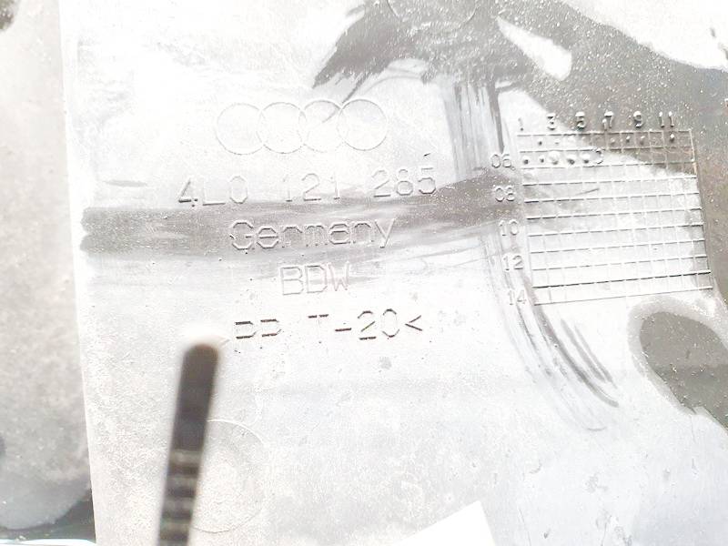 4L0121285 Audi Q7 2006 PLAQUE AVANT SUPPORT SERRURE DE CAPOT - Thumbnail 3