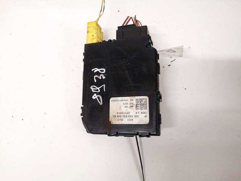 1K0953549BC Skoda Octavia 2008 Steering Wheel Angle Controller Sensor