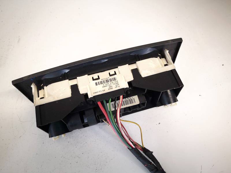 6Y0819045G Skoda Fabia 2004 Climate Control Panel (heater control switches) - Thumbnail 2
