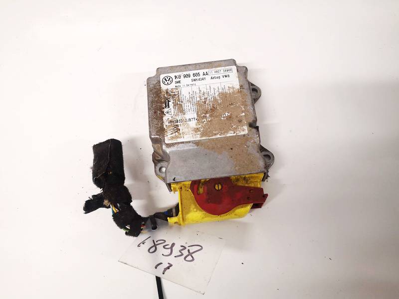 1K0909605AA Skoda Octavia 2008 Airbag crash sensors module