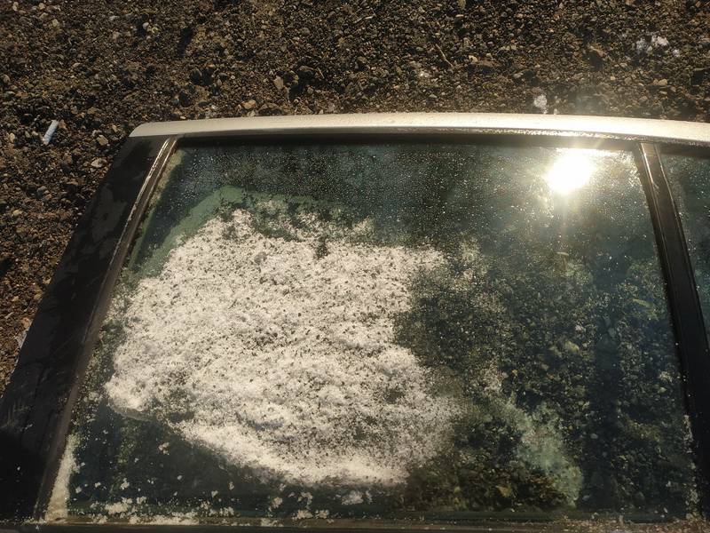 AS2 Toyota Yaris 2006 Szyba drzwi - TYLNE LEWE - Thumbnail 2