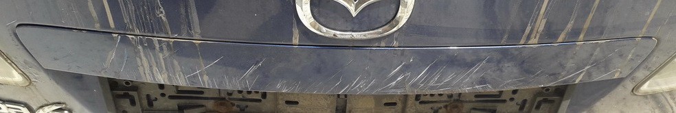 Mazda 6 2003 Galinio dangcio isorine apdaila (numerio apsvietimas) G.