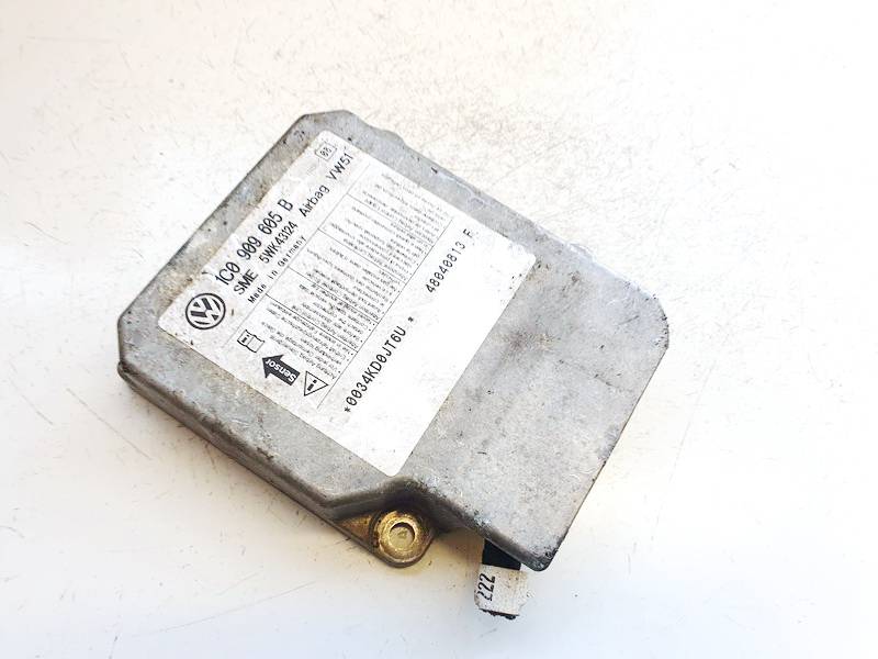 3C0909605B Volkswagen Passat 2005 Airbag crash sensors module - Thumbnail 2