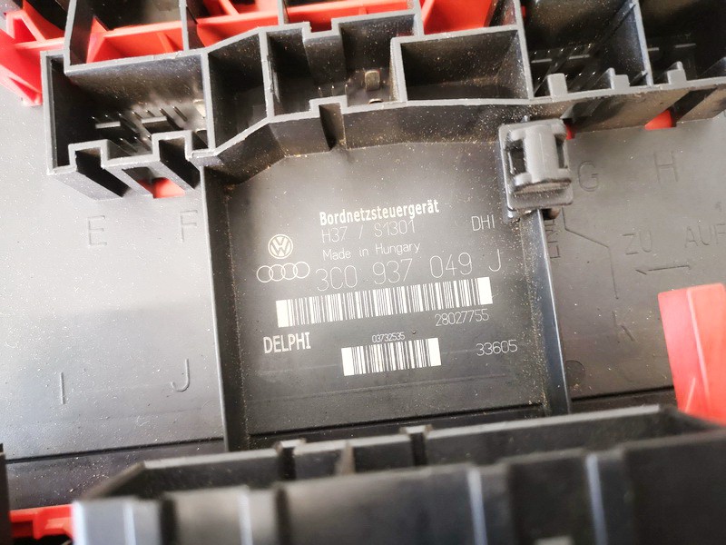 3C0937049J Volkswagen Passat 2006 General Module Comfort Relay (Unit) - Thumbnail 2