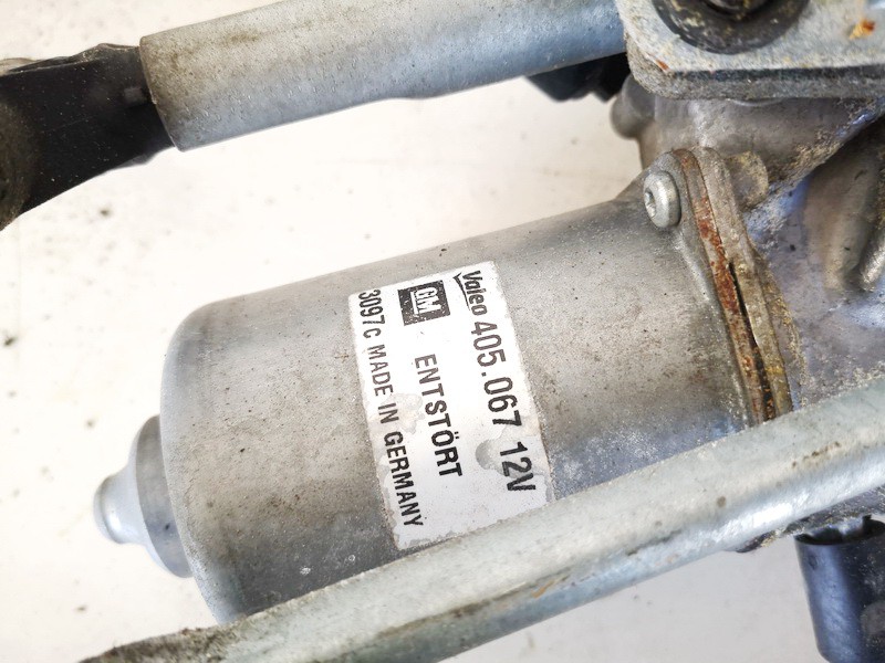 13182340 Opel Corsa 2007 windscreen front wiper motor - FRONT - Thumbnail 3