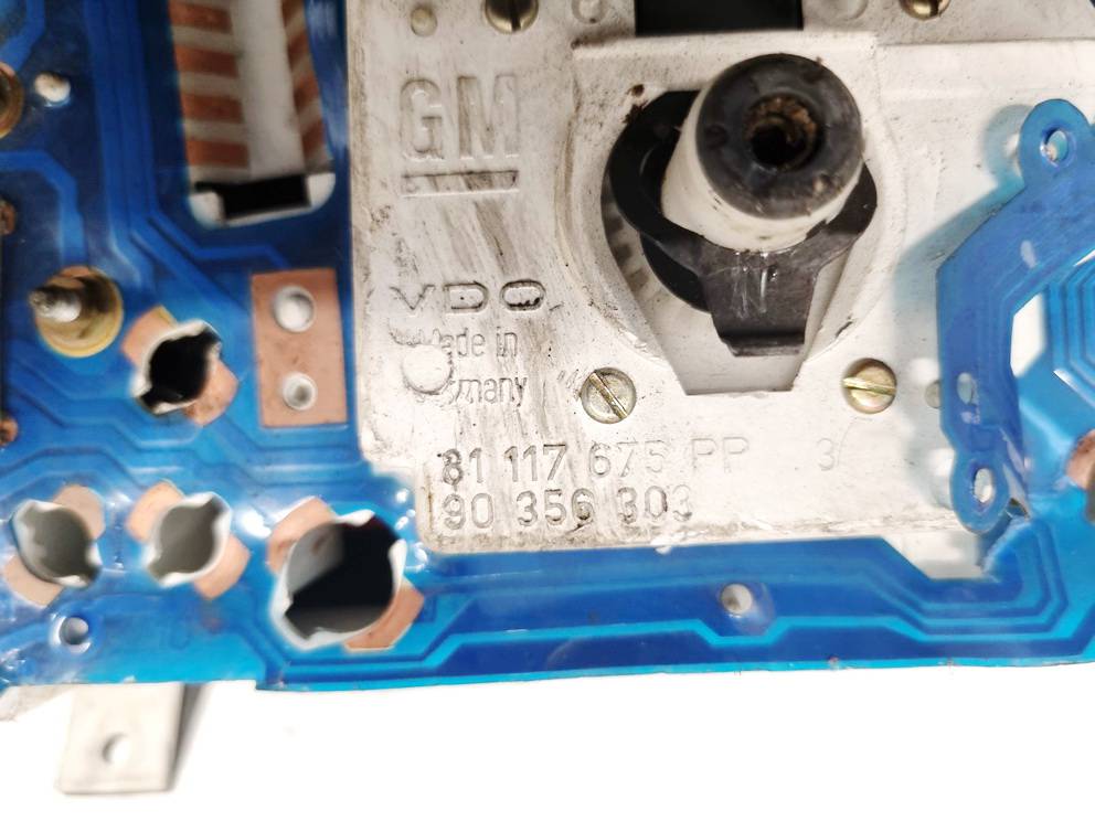 90356303 Opel Astra 1994 Speedometers - Cockpit - Speedo Clocks Instrument - Thumbnail 4