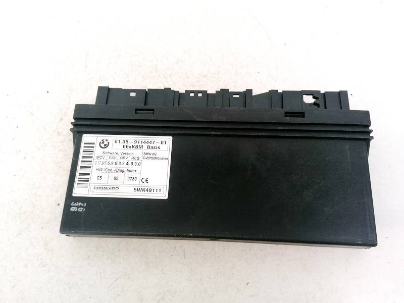 6135911444701 BMW 5-Series 2005 General Module Comfort Relay (Unit)