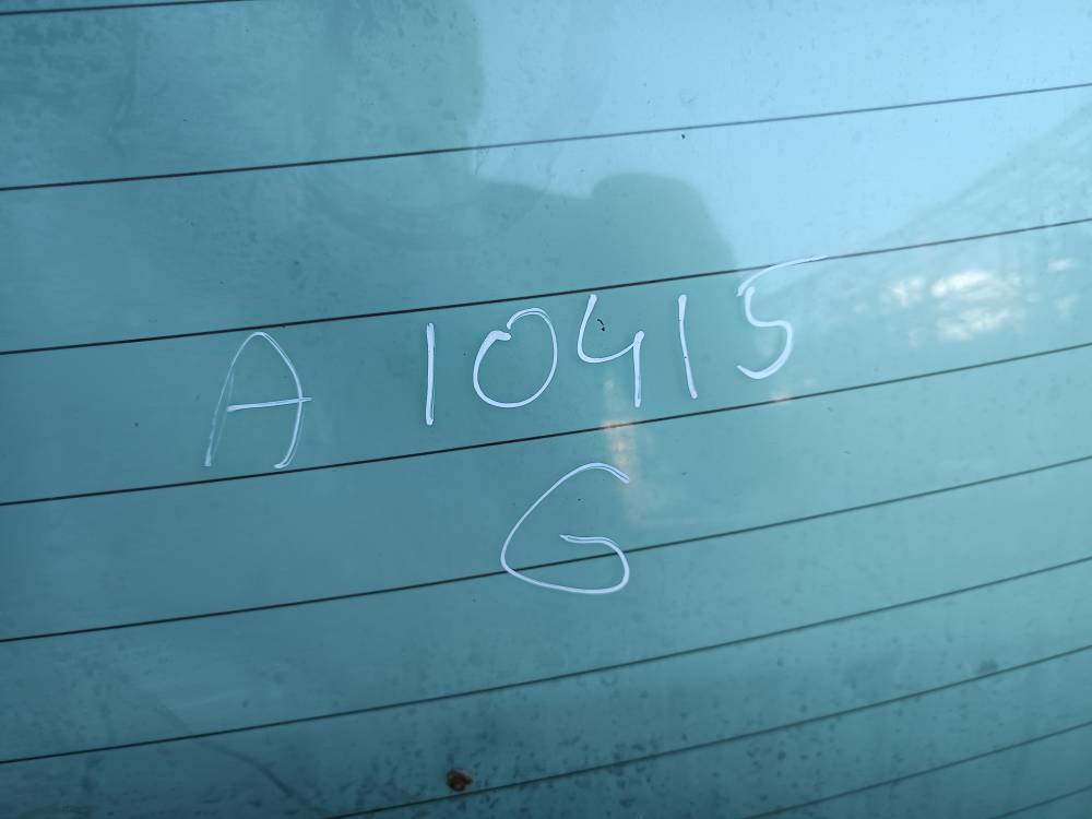 AS2 Renault Scenic 2000 Szyba - TYLNE