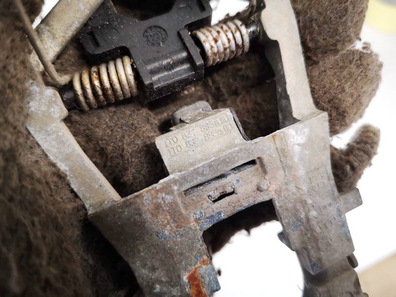 1T0837885 Volkswagen Touran 2005 Door Handle Exterior - REAR LEFT - Thumbnail 3