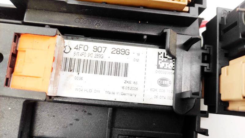 4F0907289G Audi A6 2005 Fuse box - Thumbnail 2