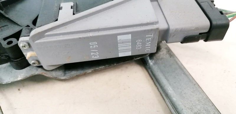 6483 Peugeot 307 2005 Durvju loga pacēlāja motors - AIZMUGURE PA KREISI - Thumbnail 3