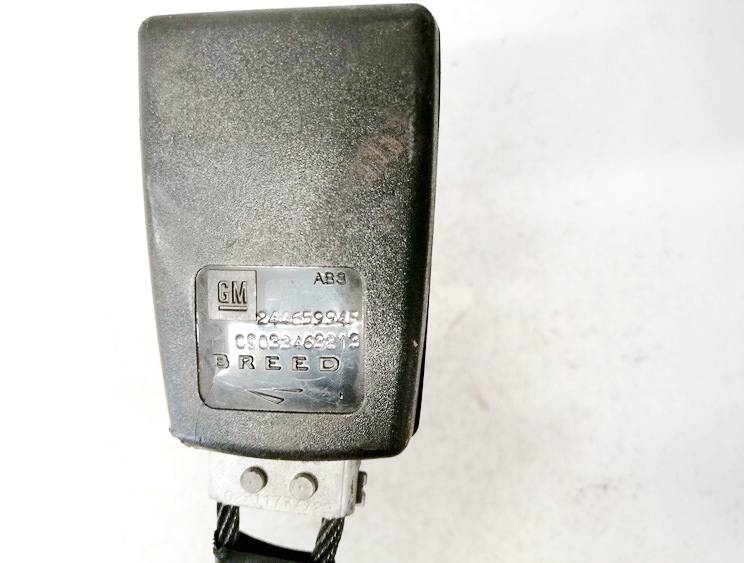 24465994F Opel Signum 2004 Seat belt holder (Seat belt Buckle) - REAR RIGHT - Thumbnail 3