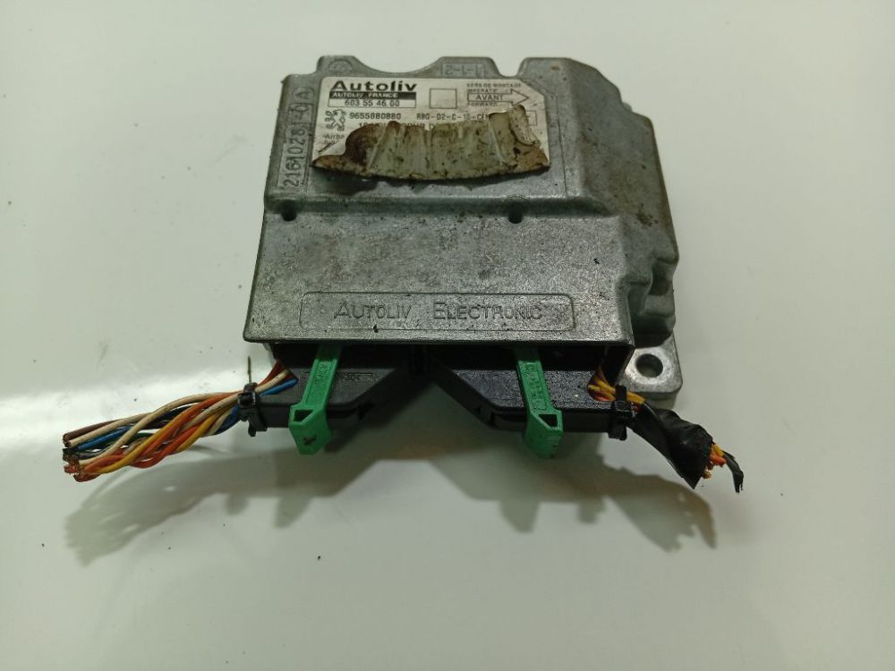 603554600 Peugeot 407 2005 Steuergerät ECU Modul Airbag steuergerät - Thumbnail 3