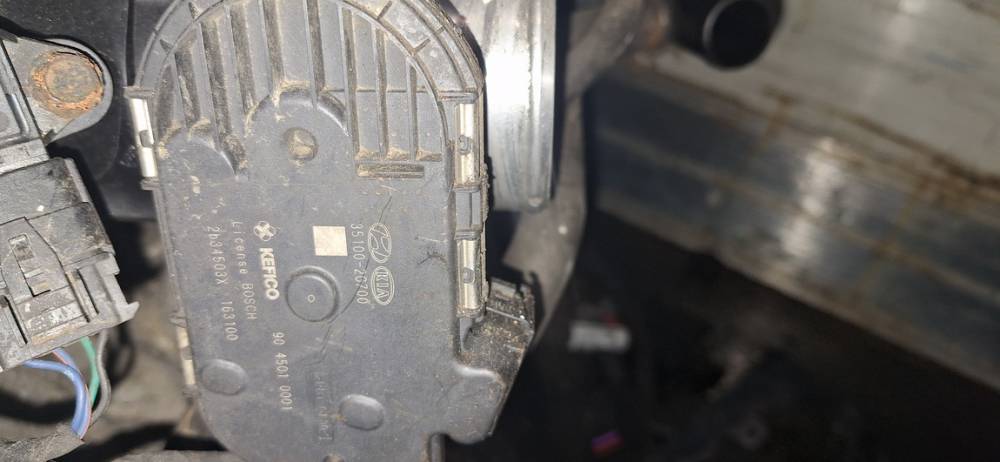 351002G700 Kia Optima 2013 High Flow Throttle Body Valve (Air Control Valve) - Thumbnail 2