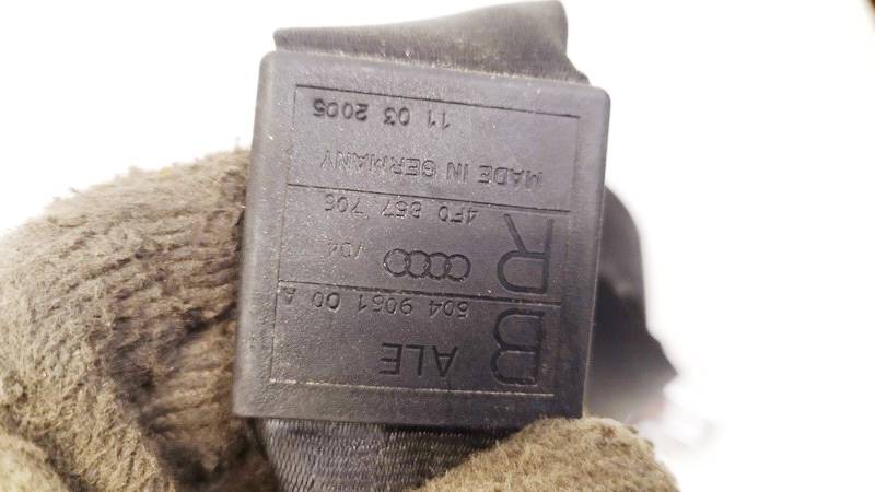 4F0857706 Audi A6 2006 Seat belt - FRONT RIGHT - Thumbnail 3