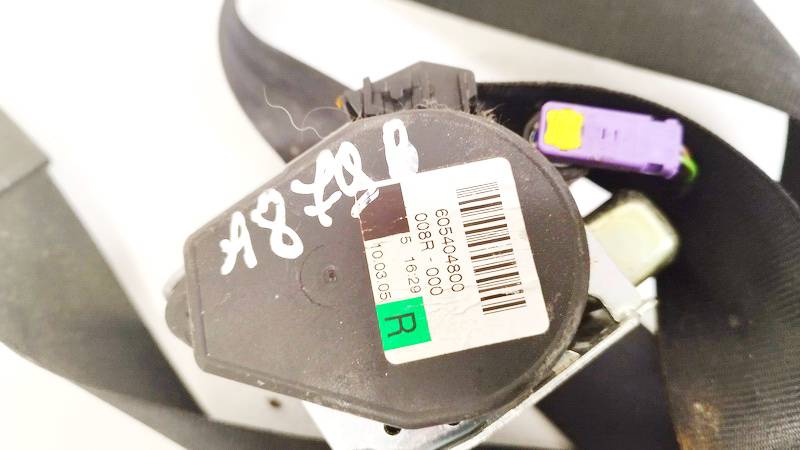 4F0857706 Audi A6 2006 Seat belt - FRONT RIGHT - Thumbnail 2
