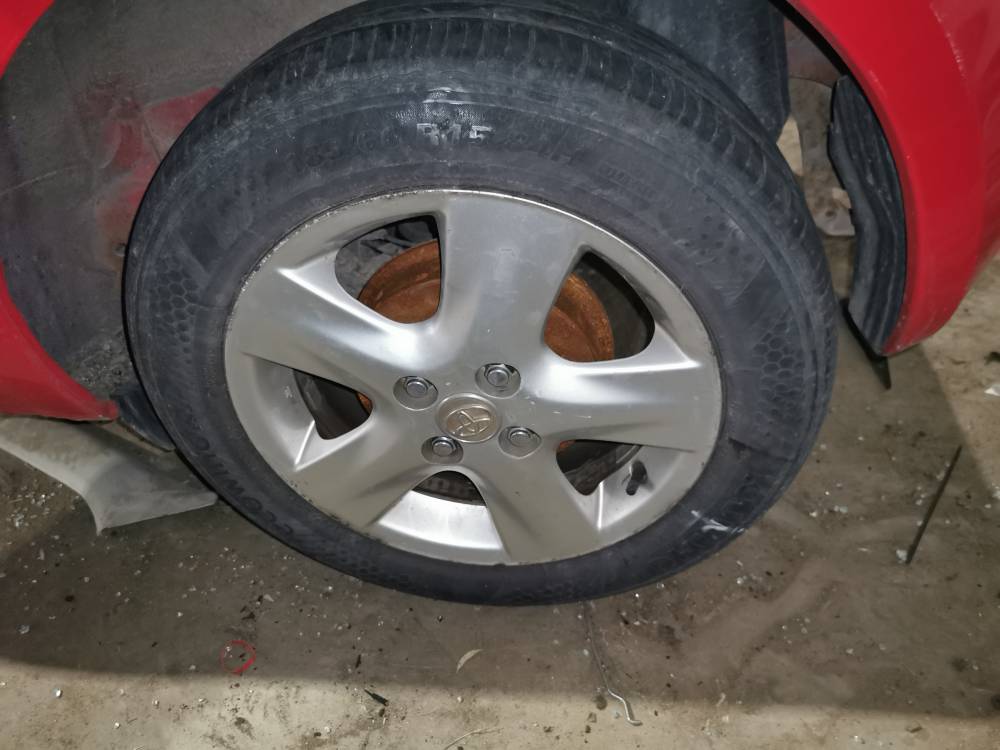 4X100 Toyota Yaris 2007 Komplet Kół Zimowych R15 - Thumbnail 4