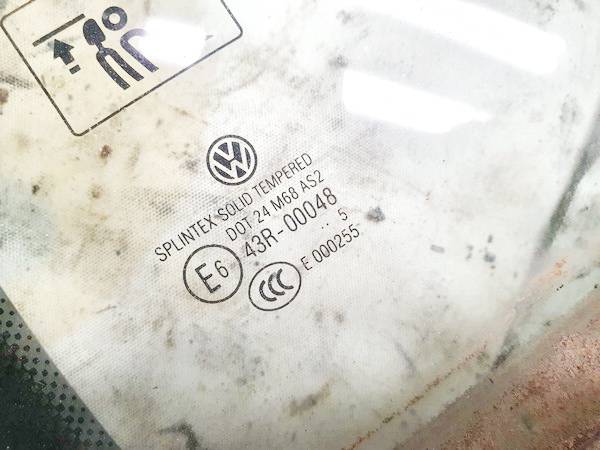 DOT24M68AS2 Volkswagen Golf Plus 2008 Ceturtā loga stikls (vai) sānu mazais stikls - AIZMUGURE PA LABI - Thumbnail 3