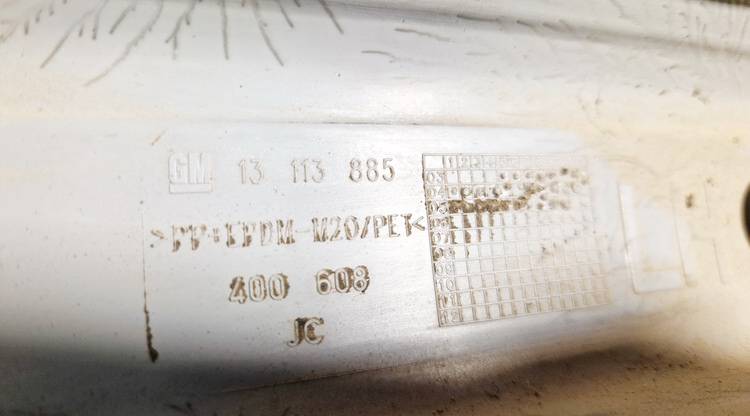 13113885 Opel Astra 2005 Pillar Trim - FRONT LEFT - Thumbnail 3