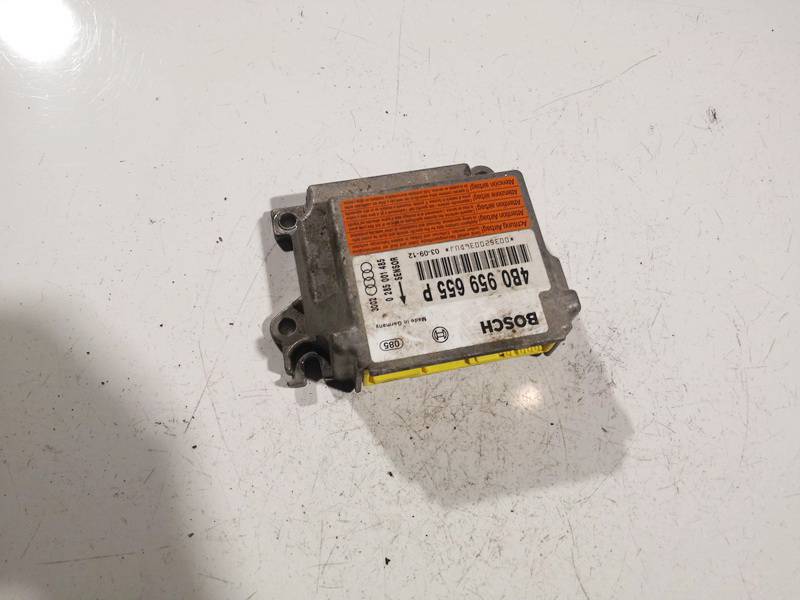 4B0959655P Audi A6 2003 Airbag crash sensors module