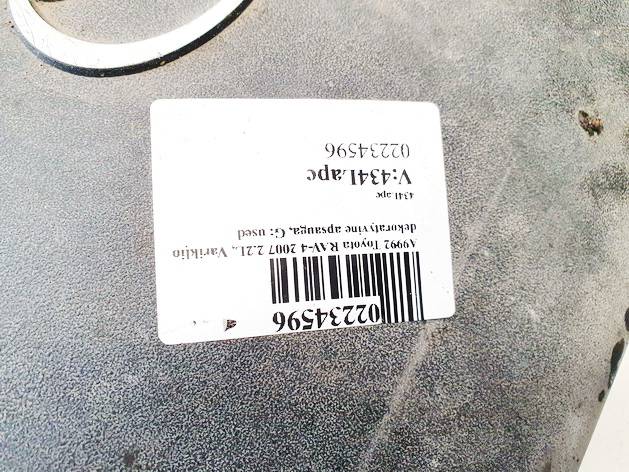 Toyota RAV-4 2007 Motora dekoratīvā aizsardzība - Thumbnail 2