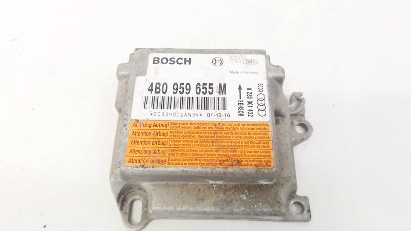 4B0959655M Audi A6 2001 Steuergerät ECU Modul Airbag steuergerät