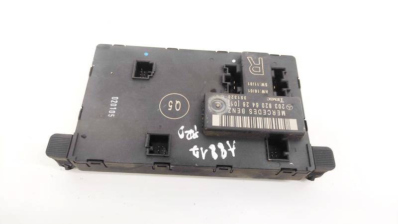 2038206426 Mercedes-Benz C-CLASS 2002 Door control relay (DOOR CONTROL UNIT MODULE ECU )