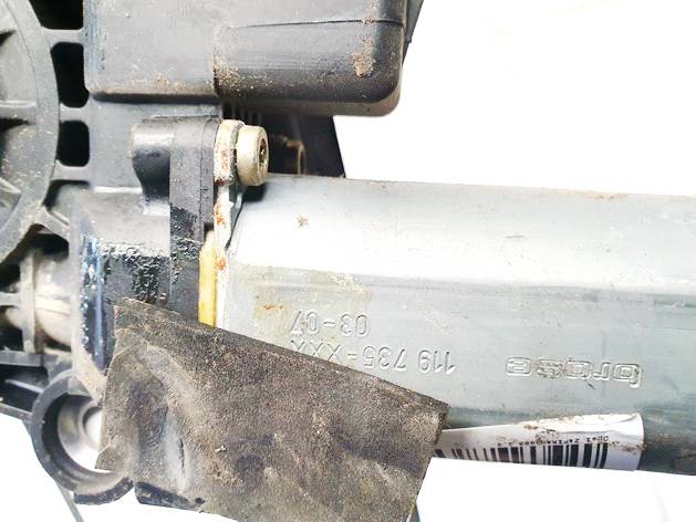 119735XXX Opel Zafira 2003 Fensterhebermotor Hinten Linke - Thumbnail 3