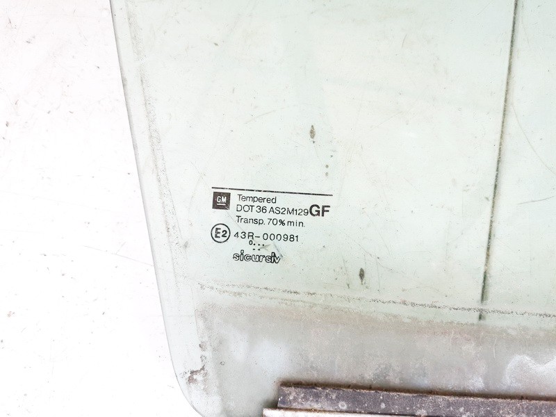 Opel Vectra 2001 Door-Drop Glass - FRONT RIGHT - Thumbnail 3