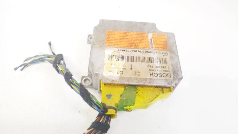 0285001880 Mercedes-Benz CLS-CLASS 2005 srs-turvatyynyn tietokone – turvatyynyn ohjausyksikkö