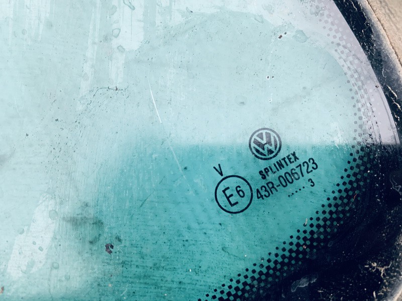 Volkswagen Touran 2003 Corner quarter window glass - REAR LEFT - Thumbnail 2