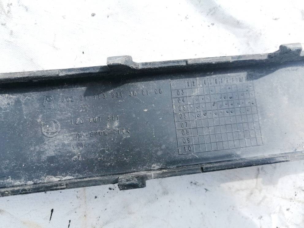 1Z0807717 Skoda Octavia 2006 Bumper Trim Strip Corner - FRONT LEFT - Thumbnail 3